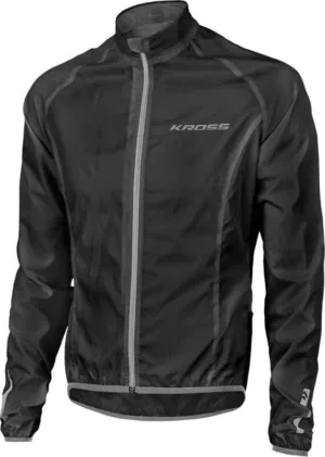 Jacheta de ploaie Kross black size S