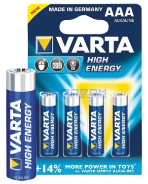 Varta baterie alcalina High Energy AAA R3