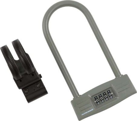 Lacat U-Lock cu cifru Kross KZU 150 123 mm x 228 mm grey