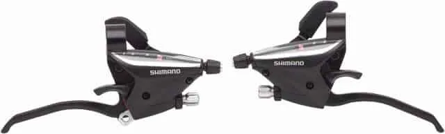 Maneta integrat Shimano ST-EF65-4A 3x8 viteze set negru