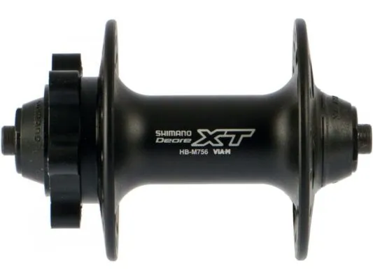 Butuc fata Shimano Deore HB-M756-L 36H QR negru