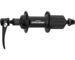 Butuc Spate Shimano Deore FH-T610 L 32H QR 135mm 168mm negru