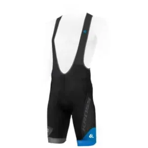 Pantaloni cu bretele barbat Kross Race blue size M