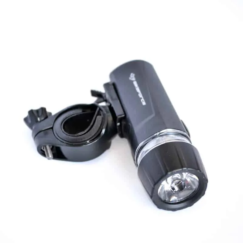 Lampa fata BikeForce Ring Black 3 functii 1W led 80-90 LUM