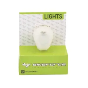 Sclipitor spate BikeForce Boomer White