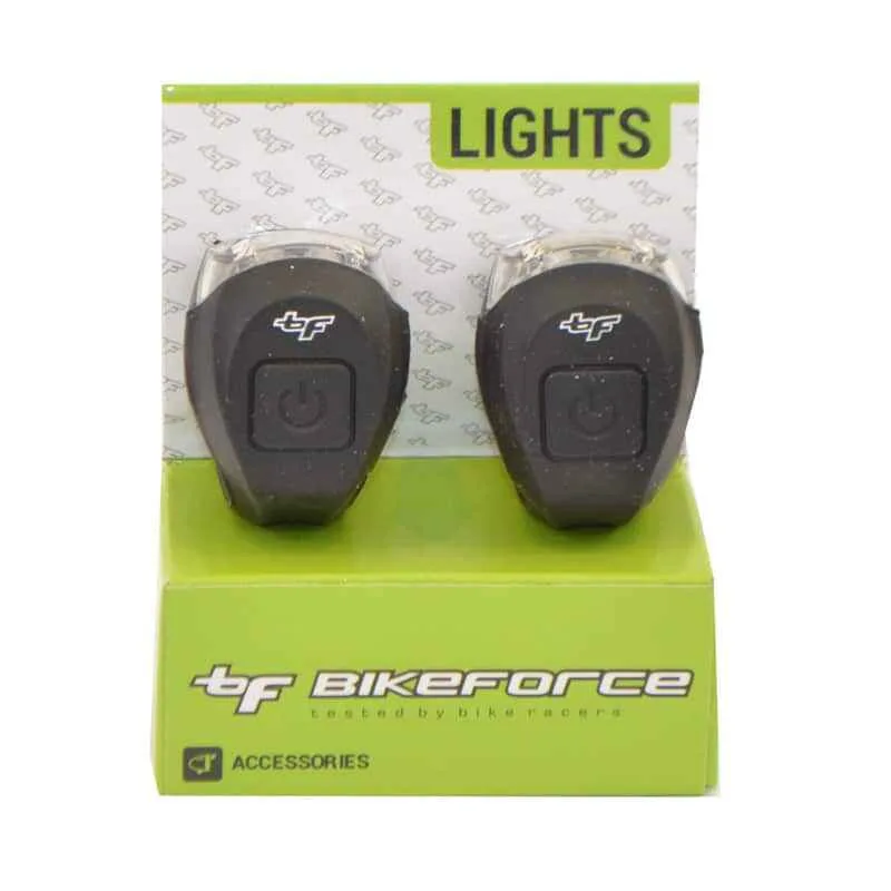 Set semnalizare BikeForce Boomer Twin Black
