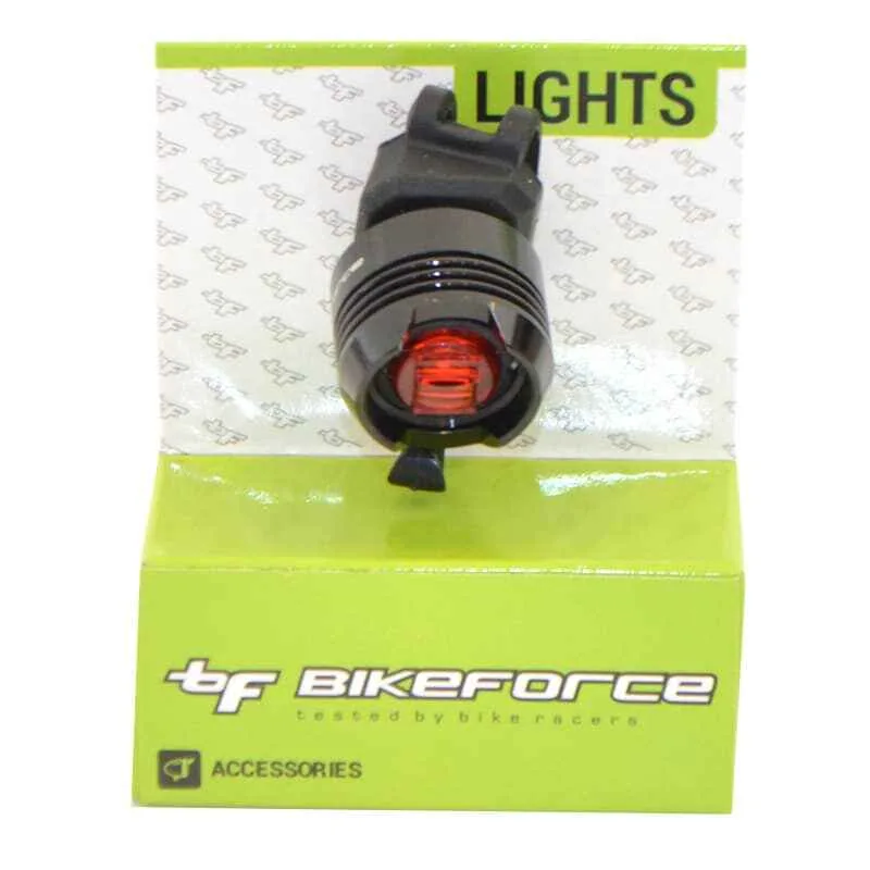 Lampa spate BikeForce Knob Black 2 functii