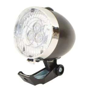 Lampa fata BikeForce Classic Black 3 led