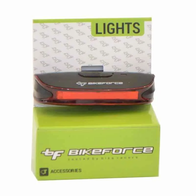Lampa spate BikeForce Flashline Black 5 functii