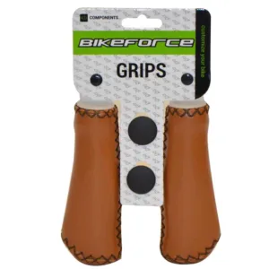 Manson BikeForce Ergo 135mm piele artificiala marou deschis