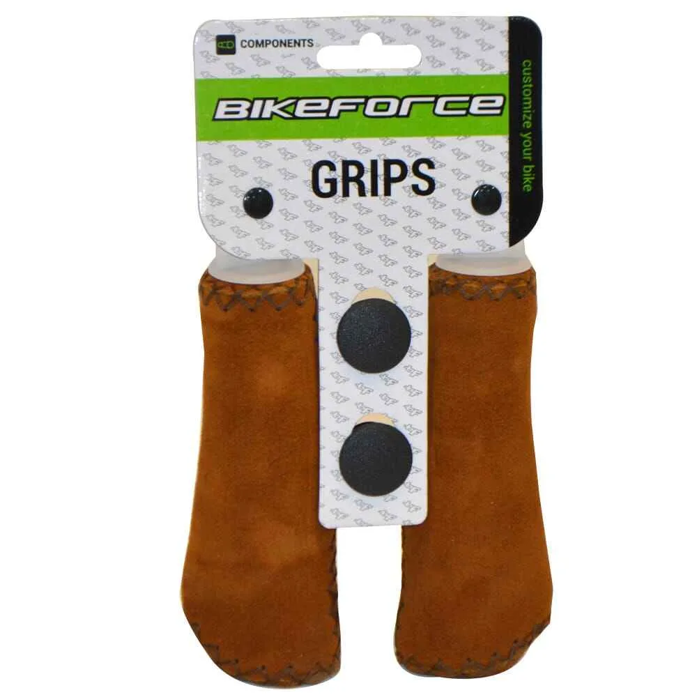 Manson BikeForce Ergo 135mm piele marou deschis