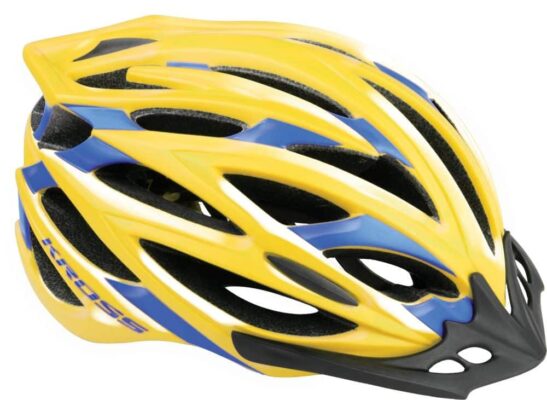 Casca Kross Brizo yellow-blue size L