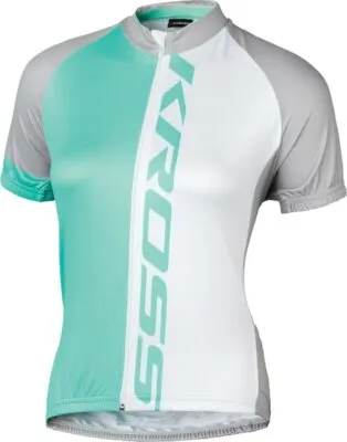 Tricou dama Kross Flow Lady azure size XS