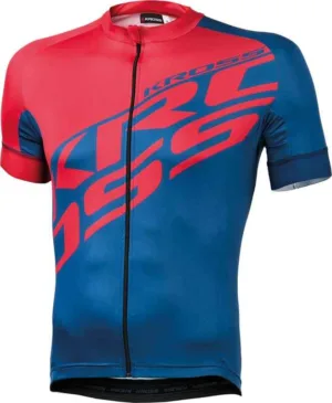 Tricou Kross Rubble red-blue size L