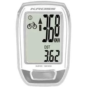 Kilometraj Kross KRC 309 9-functii wired white-black