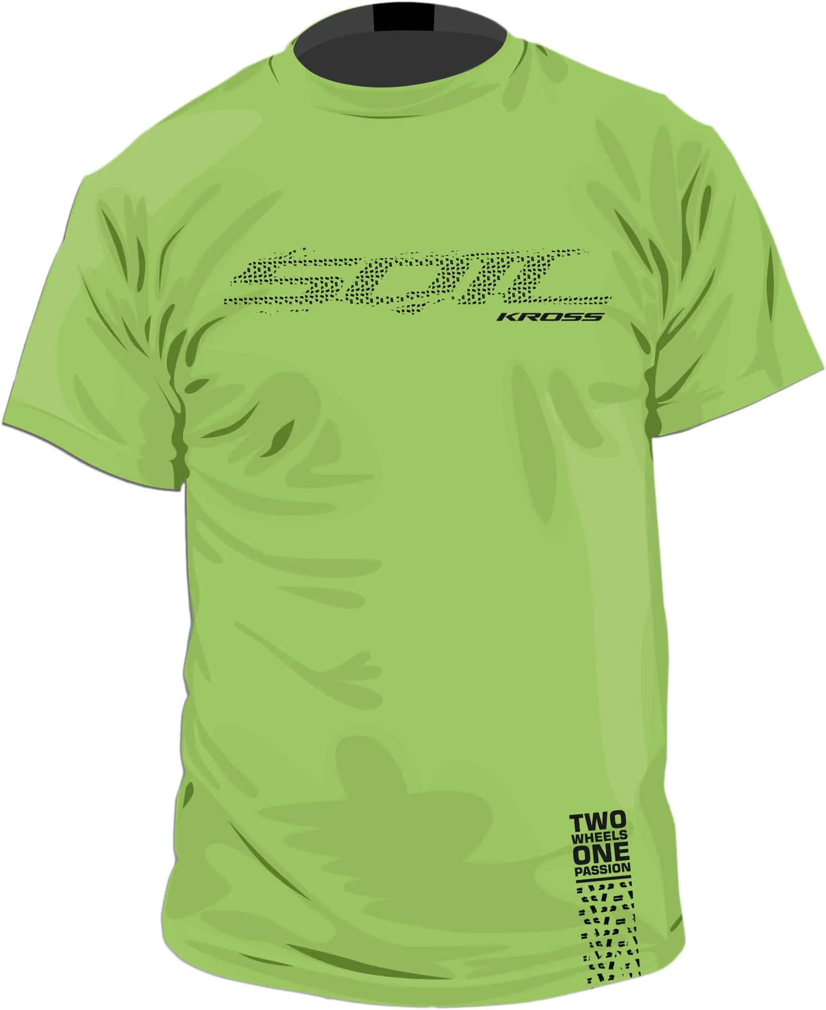 Tricou Kross Tee lime size XL