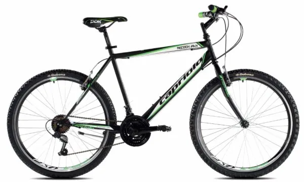 Bicicleta Capriolo Passion Man black-white-green 21