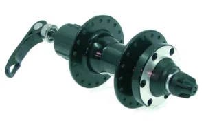 Butuc spate pe caseta disc 36H 10x135x145 mm QR silver