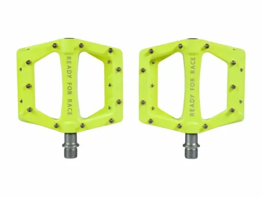 Pedale RFR flat CM neon yellow