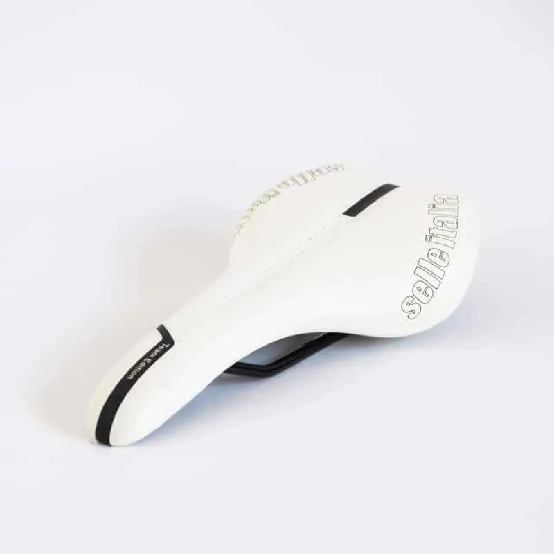 Sa Selle Italia Team Edition Fec Alloy alb-negru 267g