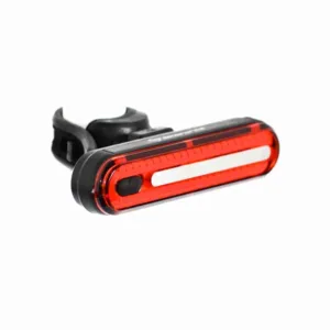 Lampa spate BikeForce-8 functii-100 LM-USB