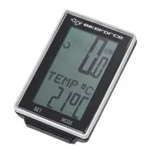 Kilometraj BikeForce BC M19 wireless alb