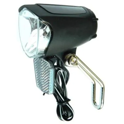 Lampa fata BikeForce pentru dinam-30 Lux-automatic On/Off