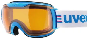 Ochelari schi Uvex downhill 2000 S race cyan-pink/lasergold lite - clear S1