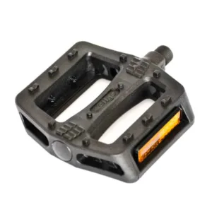 Pedale Bikeforce MTB/BMX nylon/fibra negru