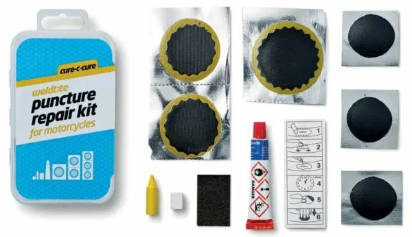 Kit vulcanizare pentru motociclete Cure-c-Cure Weldtite