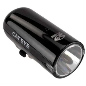 Lampa fata Cateye cu 1 led alba 2 functii 1000cd negru