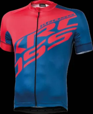 Tricou Kross Rubble red-blue size M