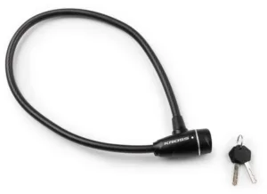 Lacat spiral cu cheie Kross KZK 110 12mm x 650mm black