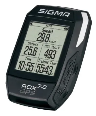 Kilometraj Sigma ROX 7.0 GPS set negru Techline 2016