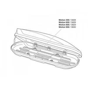Thule Locking Rail 2010 1720 mm
