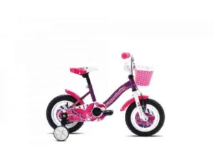 Bicicleta copii 12 Capriolo Viola violet pink