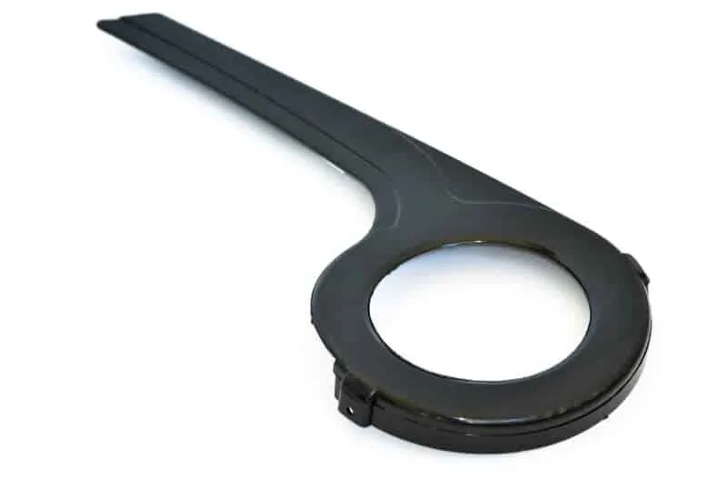 Aparator foaie/lant PVC 20-24 negru