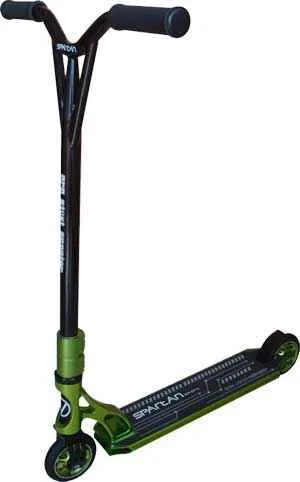 Trotineta Stunt Pro negru-verde Spartan