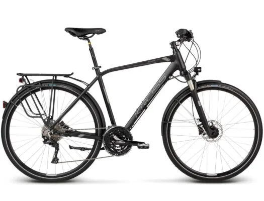 Bicicleta Kross Trans Solar M black-graphite mate