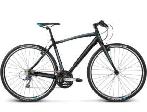 Bicicleta Kross Pulso 1.0 L black blue glossy 2018
