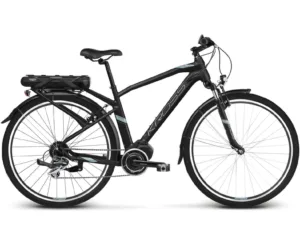 Bicicleta electrica e-bike Kross Trans Hybrid 2.0 negru albastru M