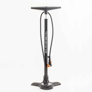 Pompa atelier Bikeforce cu manometru 160 PSI otel SV/FV BA-01