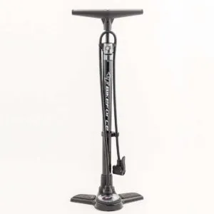 Pompa atelier Bikeforce cu manometru 160 PSI aluminiu