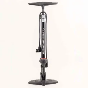 Pompa atelier Bikeforce cu manometru 160 PSI otel SV/FV/DV BA-03