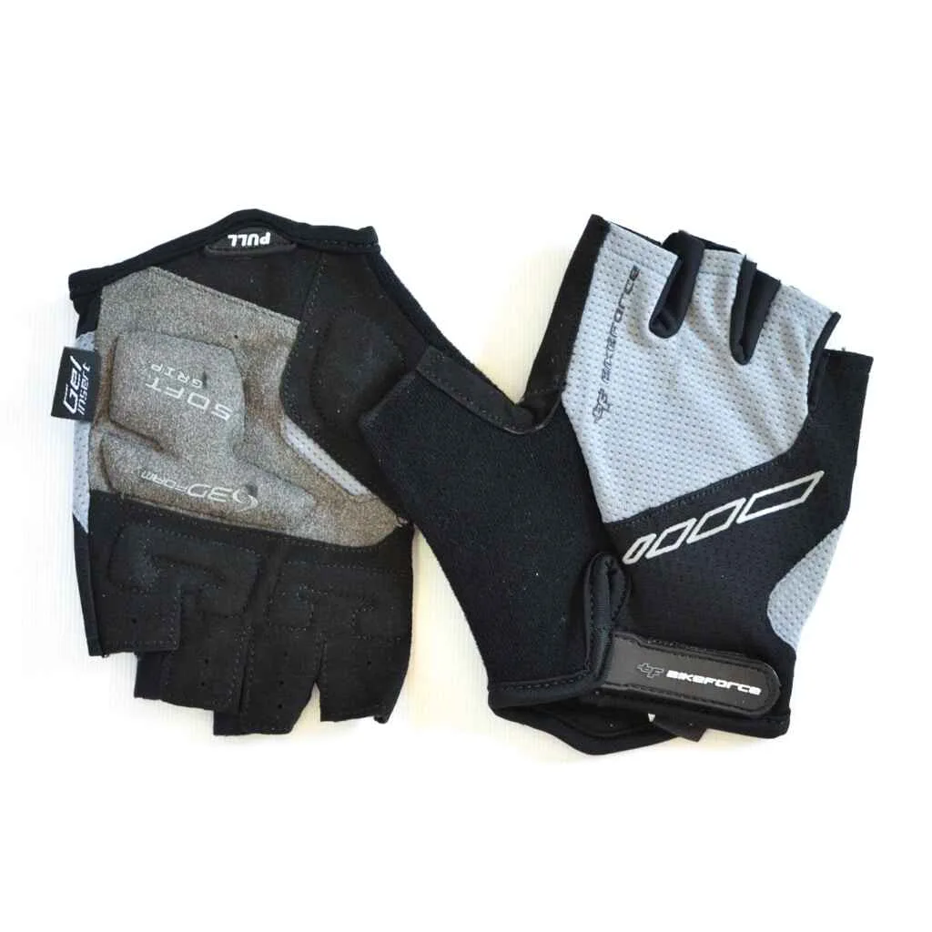 Manusi BIKEFORCE Comfort grey-black XXL
