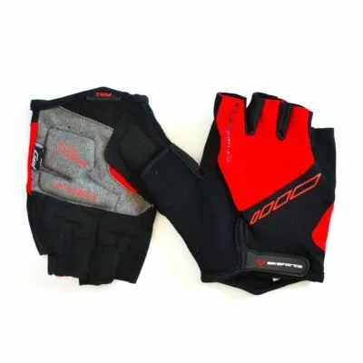 Manusi BIKEFORCE Comfort red-black XL