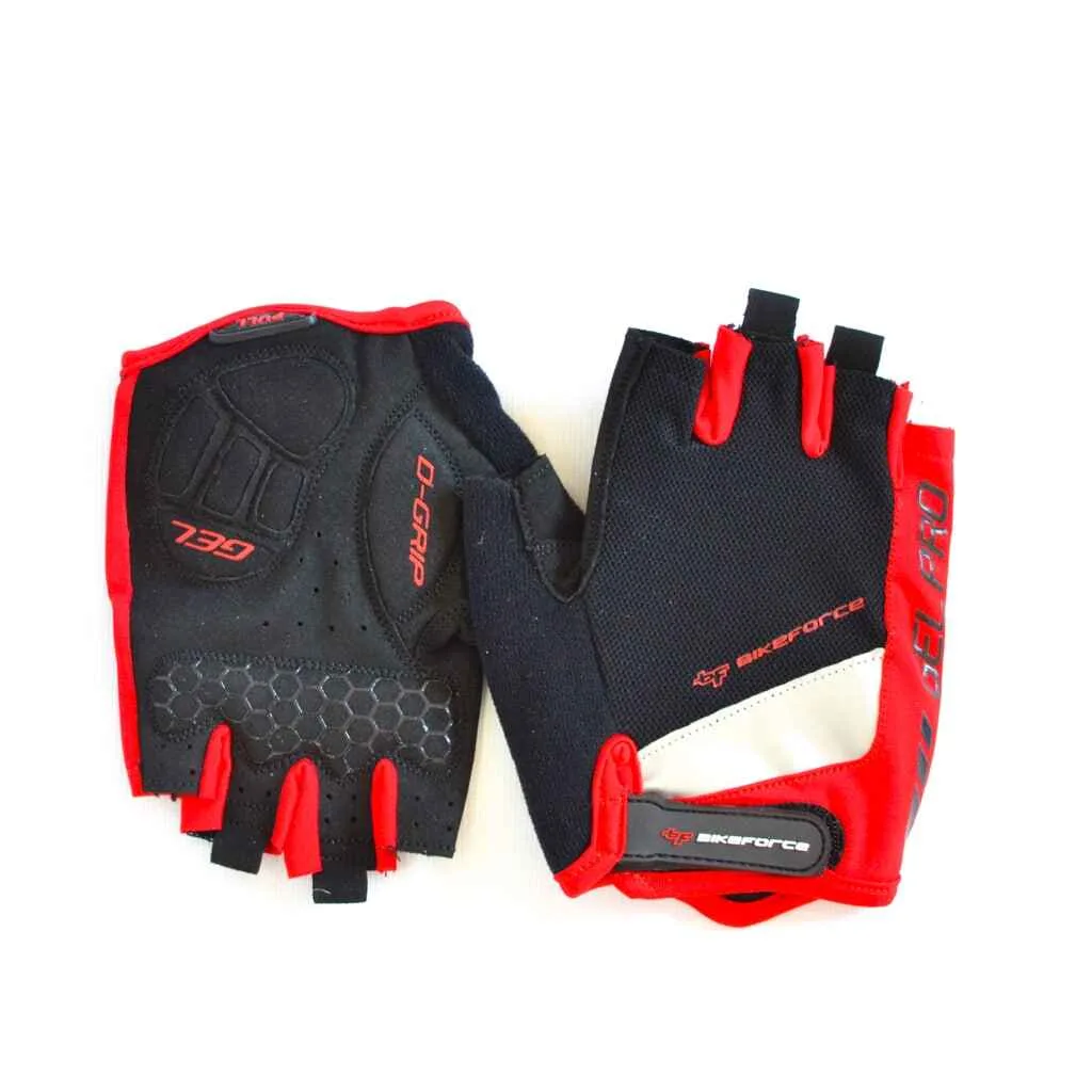 Manusi BIKEFORCE Luminite red-black M