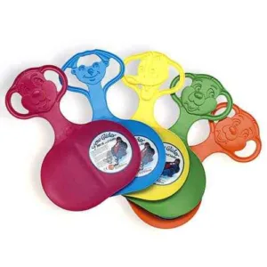 Snow Glider portocaliu cu figurine