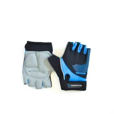 Manusi BIKEFORCE Kid Stripy blue-black S