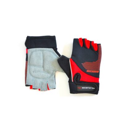 Manusi BIKEFORCE Kid Stripy red-black S